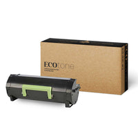 Ecotone Lexmark 66S1000 Remanufactured Toner Cartridge - Standard Yield - Black-Color : Black  