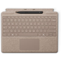 Microsoft Surface Pro Keyboard with Slim Pen SC - English - Oatmeal-Sketch and write naturally on the screen with Surface Slim Pen, always ready and charged in the keyboard’s storage tray