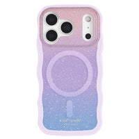 Kate Spade Wavy Compatible with MagSafe Case for iPhone 17 Pro - Opal Glitter-10ft Drop Protection