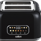 Salton Digital 2 Slice Toaster - Black-Adjustable browning control - perfect your toast with 7 customizable browning levels, from a light golden hue to a deep, satisfying crunch—tailored exactly to your taste.