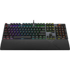 ASUS ROG Strix Scope II Wired Gaming Keyboard with ROG NX Snow Linear Mechanical switches - Black-Sound-dampening foam
