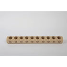Yellow Door Natural Counting Log Set-When placed correctly in the sections, children can easily see the difference between the numbers (cardinality).