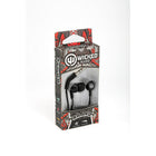 Wicked Audio Brawl In-Ear Headphones - BlackBelt-Wired with 3.5 mm Standard Headphone Jack