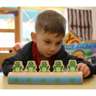 Yellow Door Five Frogs on a Log Number Line Toy-7