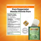 Twinings Pure Peppermint Herbal Tea Bags - 50 Pack-Steep one tea bag in freshly boiled water for 3 to 4 minutes according to desired strength