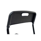 CB Office Tactic Multi-Purpose Armless Stacking Chairs - Black - 4 Pack-Multi-Purpose Armless Stacking Chairs