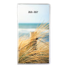 Blueline 2026 2-Year Monthly Pocket Planner - 6-1/2" x 3-1/2" - Assorted Designs - Bilingual-Space for notes