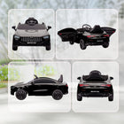 Qaba Mercedes-Benz AMG CLA 45 Licensed 12V Ride on Car - Black-Options for remote control or manual operation provide flexibility 