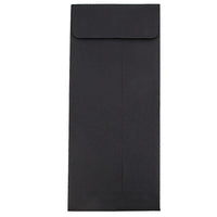 JAM Paper #14 Policy Envelopes, 5 x 11.5, Black Linen Recycled, 500 Pack (V01221H)-Product Type: Recycled Business Envelopes