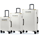 Champs Luxe 3-Piece Luggage Set - Ivory-Expansion System on all cases
