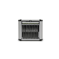 Bretford 10-Device PureCharge Pro Station - Platinum-Built-in USB Power Delivery provides 65W fast charging in a package 20Percentage smaller than comparable AC solutions