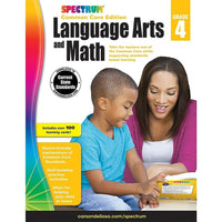 eBook: Spectrum 704693-EB Spectrum Language Arts and Math - Grade 4-You will receive two emails: one confirming your entire order, and one with a "Download Software" buttonYou can download immediately or return to your email to download later