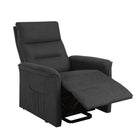 Brassex Levo Recliner Lift Chair - Dark Grey-Power lift function