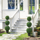 HOMCOM 3.3' Artificial Boxwood Topiary Trees - Green - 2 Pack-Colour: Green 