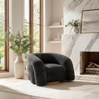 Zuo Havn Accent Chair - Black-Chair Weight Capacity: Supports up to 350 lb