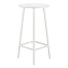 Zuo Ren Bar Table - White-3 year limited warranty