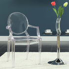 Modway Casper Dining Armchair - Clear-Sturdy Polycarbonate