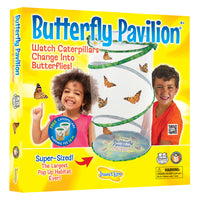 Insect Lore Butterfly Pavilion Growing Kit -Butterfly Pavilion gives children, students and families an unforgettable opportunity to watch caterpillars change into chrysalides and then emerge as beautiful Painted Lady Butterflies