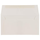 JAM Paper Monarch Envelopes, 3.88 x 7.5, Strathmore Bright White Wove, 500 Pack (196556H)-Bright white wove paper envelope
