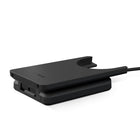 Jabra Desk Stand for Evolve2 55-Finished in black, designed to complement the sleek aesthetics of the Evolve2 55 headset