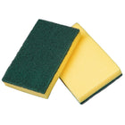 Vileda Synthetic Sponge with Scouring Pad-Cellulose sponge with scouring pad