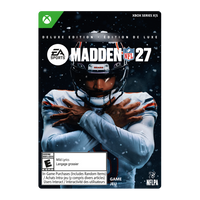 Madden NFL 27: Deluxe Edition for Xbox Series X|S [Digital Download]-Genre: Sports