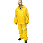 Zenith Safety Rz500 Flame Resistant Rain Suit, 2X-Large, Yellow - 2 Pack-Material Thickness - 0.35 mm
