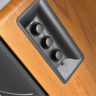 Edifier R1280DBs Modern Sound Classic Design Powered Bluetooth Bookshelf Speakers with Subwoofer Output - Brown-Subwoofer Ready for adding a subwoofer for deeper and more powerful bass impact