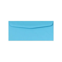 LUX Moistenable Glue #10 Regular Envelopes (4 1/8 x 9 1/2), Bright Blue, 500 Pack (4260-18-500)-#10 regular envelopes are perfect for mailing checks/invoices/letterhead/personal letters/statements/direct mail