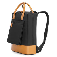 Tucci Italy BlazeBag Laptop Backpack - Medium - Black-Water‑Resistant Woven Fabric – Protects everyday essentials from moisture