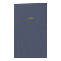 Gry Mattr Mini Notebook - 3" x 5" - Lined - 80 Sheets - Blue-Cover made from lavender by-product material