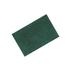 Globe Commercial Heavy Duty Scouring Pad - 6" x 9" - Green-Won't rust or splinter