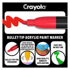 Crayola Bullet Tip Acrylic Paint Markers - 10 Pack-9