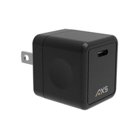 AXS 30W PROCharge USB-C PD GaN II Wall Charger with PPS - Black-Integrated GaN technology provides a high-power, efficient charge that won’t overheat 
