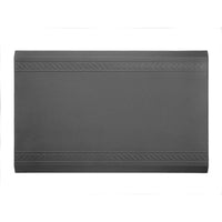 WeatherTech ComfortMat Connect Modular Anti-fatigue Middle Mat - Bordered - Black-Each Middle Piece is also 3 feet long (0.91 m). Snap them between End or Corner Pieces.