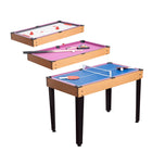 Soozier 3 in 1 Multi-use Mini Games Table Tennis Billiard Pool Air Hockey Set-3-in-1 different game: Table hockey, Billiard and Table tennis 