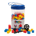 Snapo Building Blocks Advanced Builder's Kit - 300 Pieces-This kit includes 300 pieces: Standard Blocks, Wheels, Propellors, Specialty Blocks (Axels, slopes, etc.)