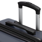 Swiss Gear Hardside Spinner 24" Checked Luggage - Navy-Zippered separator panel with an integrated wet bag and flat packing pocket