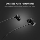 echelon FitFlex Neckband Bluetooth Earbuds - Black-10mm drivers delivering high quality audio with deep bass and clear sound