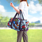 Oscardo Bear by John Rombough Travel Bag-Durable & Functional Design - Made from 100% polyester with a spacious 48 x 25 cm (18.9" x 9.8") size, featuring a side zip pocket and interior pocket for easy organization on the go