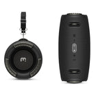 MyBat Pro Vibebuddy Plus Portable Bluetooth Wireless Speaker - Black-Includes adjustable shoulder strap for easy, hands-free carrying