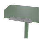 Seville Classics 25.6" W airLIFT Pneumatic Tilting Mobile Desk Cart - Sage Green-Supports a total weight of up to 35 lb evenly distributed
