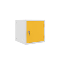 Ceha Canada 15" Cube locker - Yellow-DURABLE POWDER-COATED FINISH: Scratch-resistant and built to last