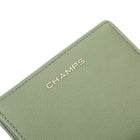 Champs Iconic Hybrid Wallet - Green-RFID protective Lining