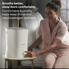 HoneyWell Top Fill Warm Mist Humidifier-Quietly produces steam in less than 1 minute 