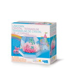 4M Unicorn Crystal Terrarium - French-For kids aged 10 and above