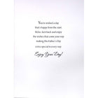 Mill Brook Studio 5-3/8" x 7-3/4" Father's Day Greeting Cards/Envelopes - Waves - 18 Pack-Printed on premium uncoated paper