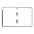 AT-A-GLANCE 2026-2027 Signature Weekly/Monthly Academic Planner - 11" H x 8-3/8" W - Black - Bilingual-13 months of weekly/monthly academic planning