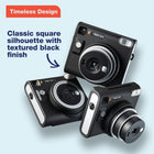 Fujifilm InstaxSquare SQ40 Instant Camera-Simply twist to turn on and off