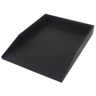 Korr Front Load Legal Tray - Black-Sturdy, high-impact plastic offers excellent stability and support
